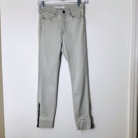AYR Denim - AYR denim Jean pants women 26 grey ankle zip
